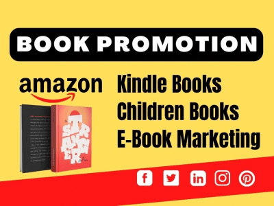 Amazon book marketing, kindle book promotion and ebook marketing