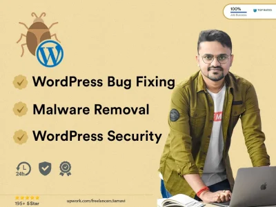 WordPress Bug Fixing and Malware Removal from your website.