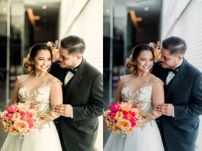 Photo editing, culling and retouching for wedding events