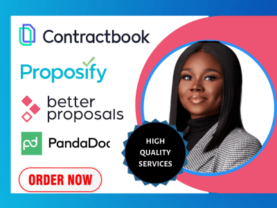 Proposify proposal template, better proposal, pandadoc, for your business