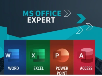 Ms office work for example ms word, powerpoint ,excel | Upwork