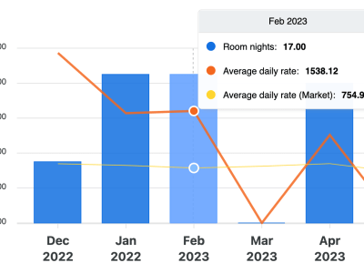 1-year pricing strategy & competitive analysis for your Airbnb