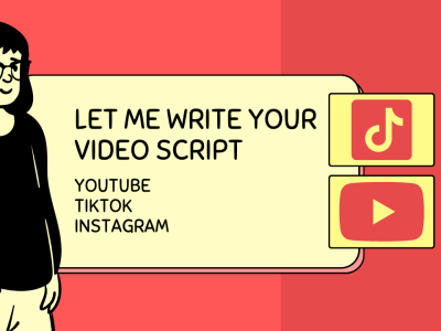 A well-researched and written YouTube video script
