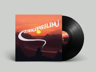 A captivating music album cover