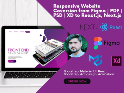 Professional Front-End Developer | HTML, CSS, ReactJS, NextJS. | Upwork