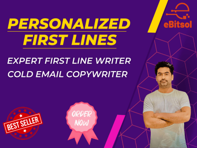 Personalized first lines for your cold email campaign.