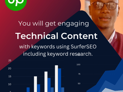 Engaging technical content with keywords using SurferSEO