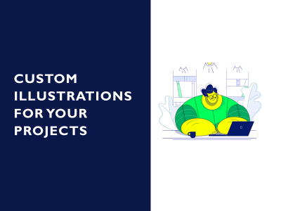 High-quality illustrations for your website