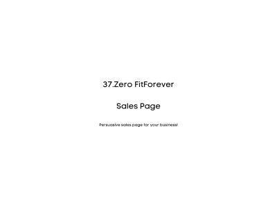 A captivating sales page