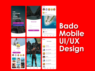 A modern and professional looking UI/UX Design. | Upwork