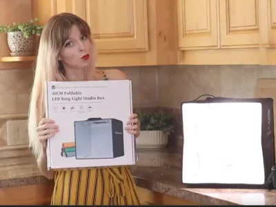 An amazing amazon product video with female model
