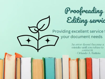 A well edited and proofread document in 24 hours or less.