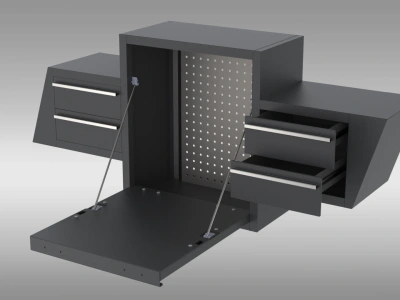 Sheet metal design with drawings and dxf for fabrication
