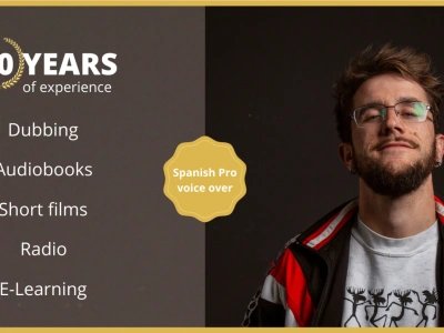 Distinctive Spanish voice over