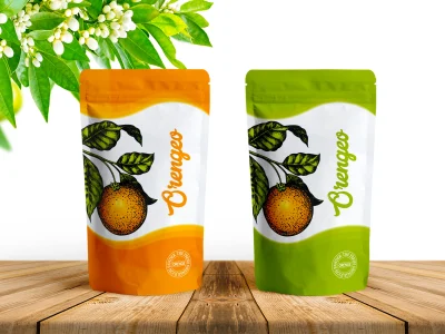 Food packaging, mylar bag, label design and pouch design
