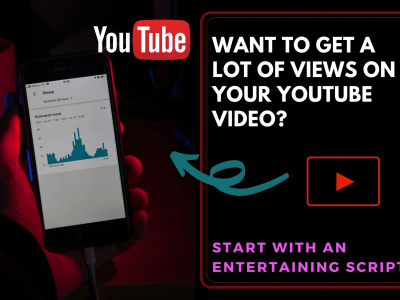 An engaging YouTube script writer/writing services - 100% Views Assurance