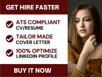 ATS HR Compliant Resume/CV Design, Cover Letter, and LinkedIn Optimization