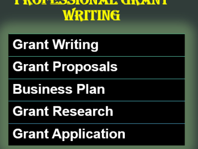 Full Grant Writing for AI or Tech Startups