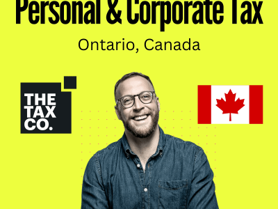 Personal or Corporate Tax Return in Ontario, Canada