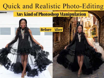Realistic Photo Manipulation and Composition in Adobe Photoshop