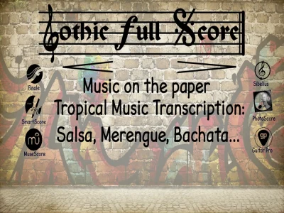 Song transcriptions of Salsa and Merengue