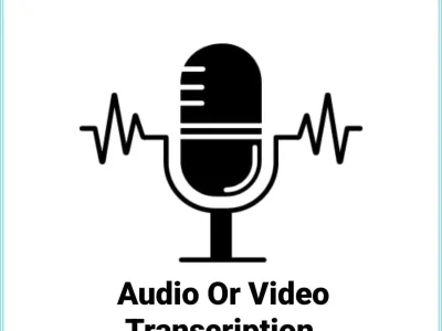 Professional transcription of Arabic audio and video files.