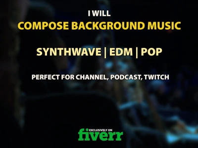 An originally composed background music for podcast, channel, twitch etc
