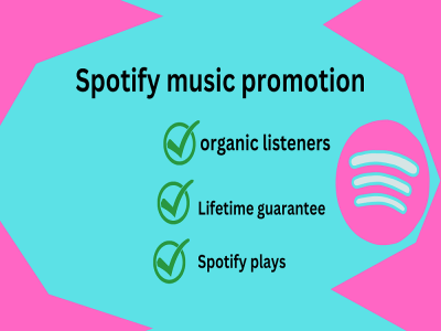 Spotify music promotion to real audience