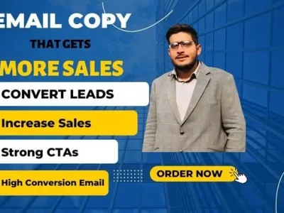 An email marketing copywriter for sales email copy sequences
