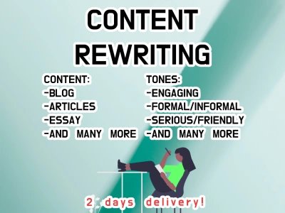 An engaging content rewriting