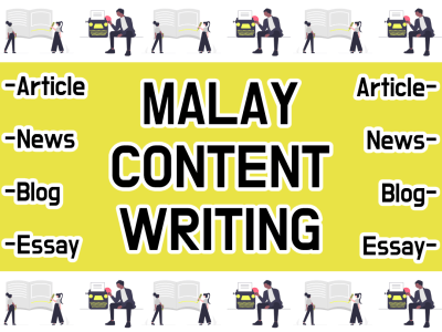 An amazing Bahasa Malay content writer