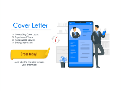 Professionally designed cover letter