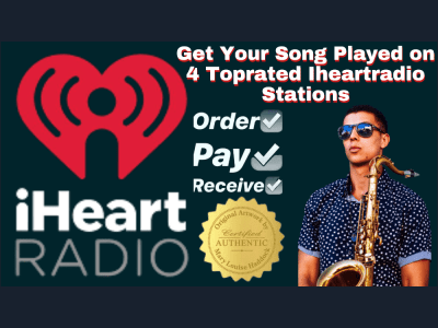 Your Music Submitted and Promoted to Iheartradio station