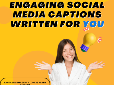 Engaging Instagram captions and social media copy for Instagram marketing