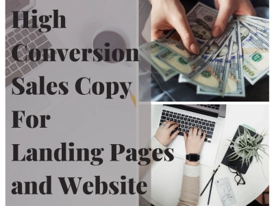 Sales copy for landing pages | website copy | website Content | Copywriting