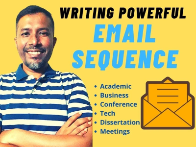 Powerful Email Sequence Written For Almost Any Businesses You Can Think Of