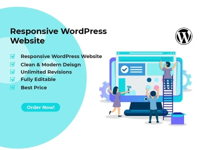 A professional, custom, unique and responsive WordPress website design ...