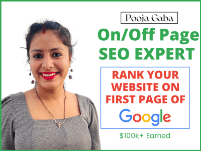 SEO Rank your Website on First Page of Google. On-Page SEO