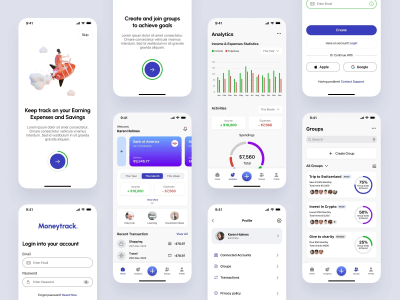 Mobile app UI/UX design for iOS & Android, Mobile App UI Design ...
