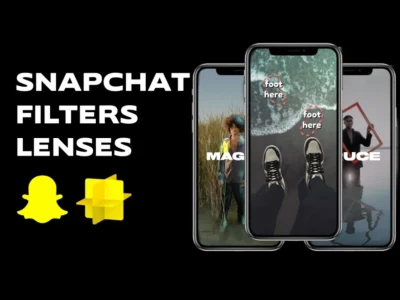 Snapchat filters and lenses on lens studio