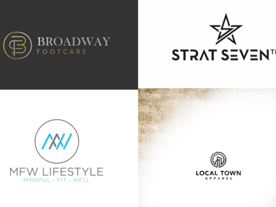 Amazon store, Shopify, eCommerce business logo