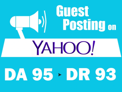 Press Release/Guest post on Yahoo