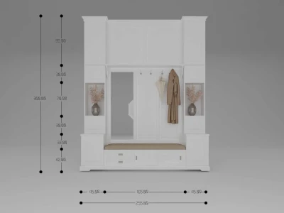 Furniture Design & Photorealistic Render: 3D Model & Drawings Services