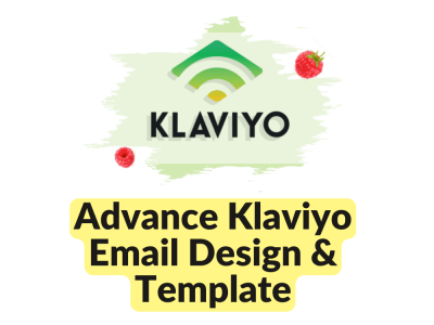 Klaviyo Email Newsletter Template Design & Development