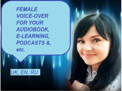High quality female Ukrainian Russian and English voiceover