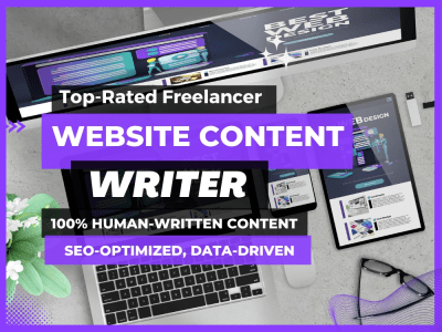 Enticing website content || SEO-optimized, sales-focused