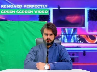 Green screen removal and rotoscoping VFX