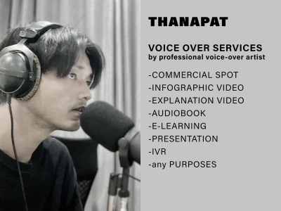 A Professional THAI Male Voiceover with 10yrs of Experience.