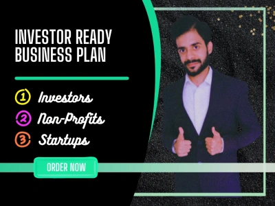 A professional and investor ready business plan for your startup