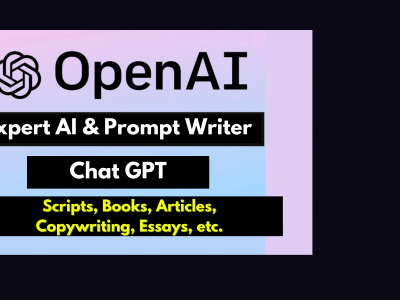 Humanized AI content with Open AI's Chat GPT 4 by an expert content writer.